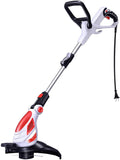 SuoANI Electric Lawn Mower Plug-in Lawn Trimmer with 20m Wire Adjustable and Rotary Mower Home Grass Trimmer Mini-Mower Adjustable Heights