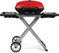 Tq285X-Rd-1-A  Travelq 285X Portable Propane Gas Grill And Scissor C...
