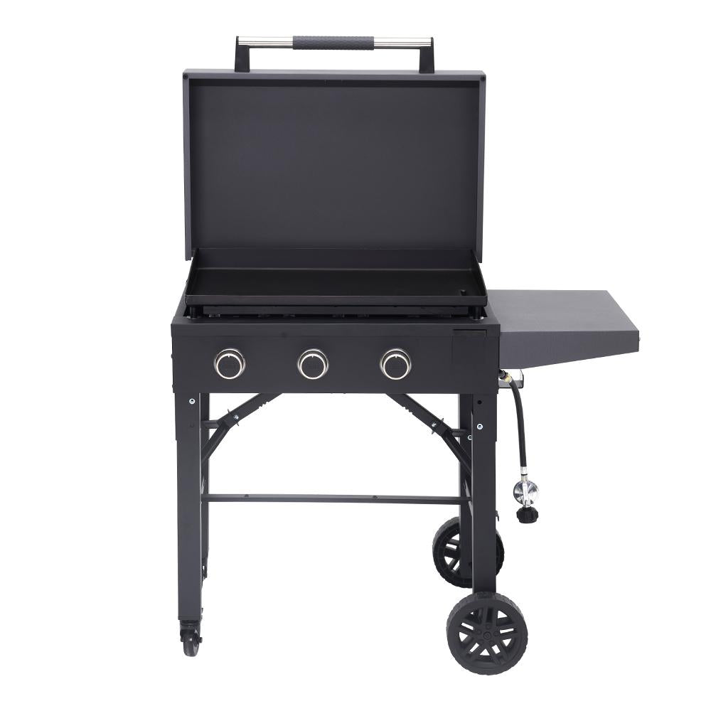 Outdoor 28" Grill CooBBQ Portable Propane Flat Cook Top Burner Gas Griddle