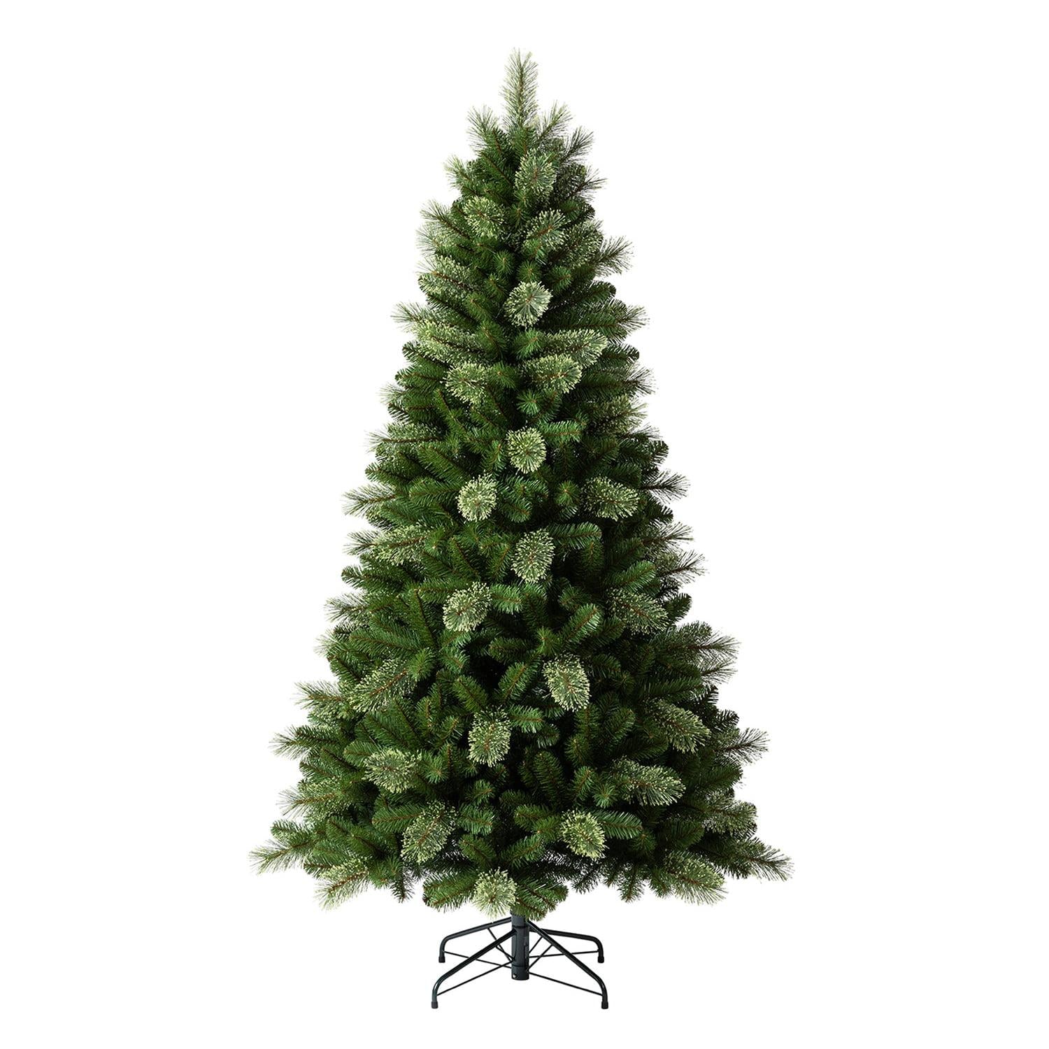 Home Heritage 7' Cascade  Pine Tree w/ Twinkly App Controlled RGB Lights