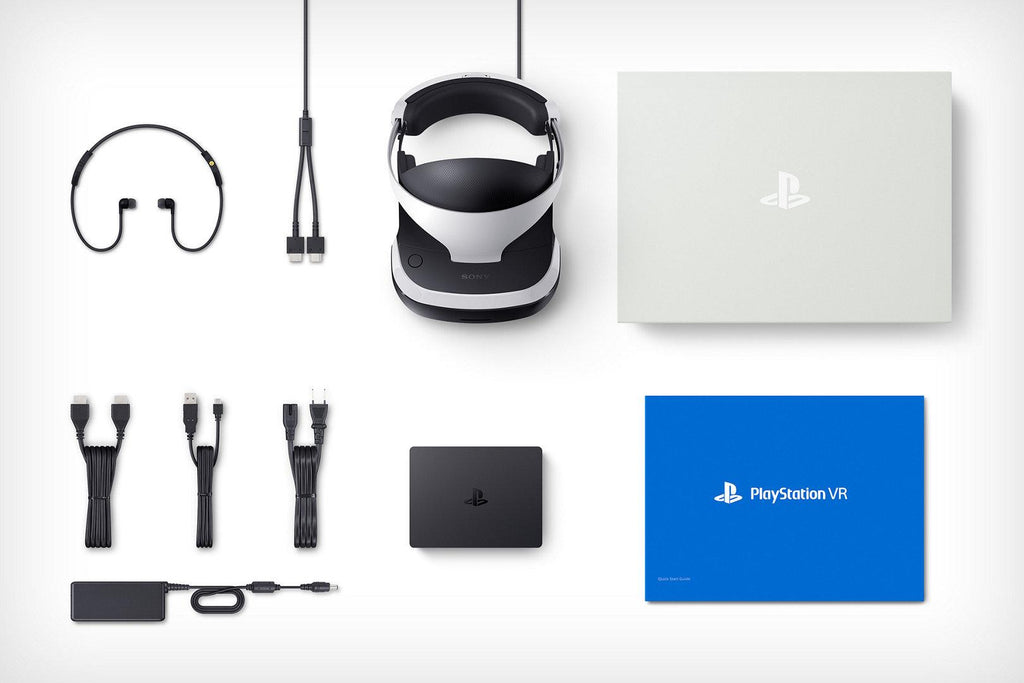 Play Station VR 11-In-1 Deluxe Bundle PS4 &amp; PS5 Compatible: VR Headset, Camera, Move Motion Controllers, Iron Man, Skyrim, Resident Evil 7, Battlezone, RIGS, Until Dawn, Blood &amp; Truth, Golf