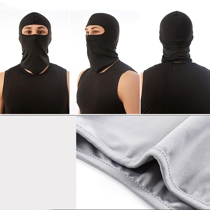 1 PC Full Face Cover Hat Balaclava Hat, Army Tactical CS Winter Ski Cycling Hat Sun Protection Scarf Outdoor Sports Warm Face Masks