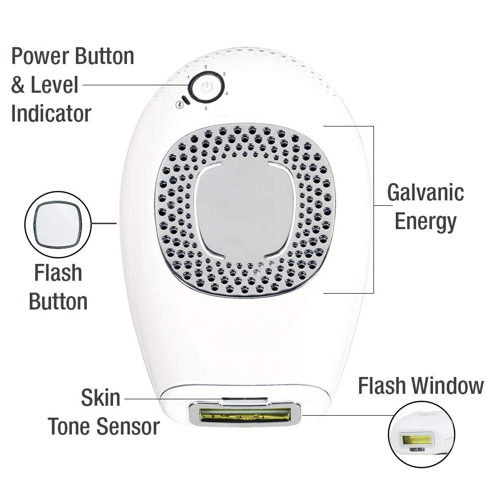 Silk’n Infinity - At Home Permanent Hair Removal for Women and Men, Lifetime of Pulses, No Refill CartridNeeded, Unlimited Flashes - IPL Laser Hair Removal System
