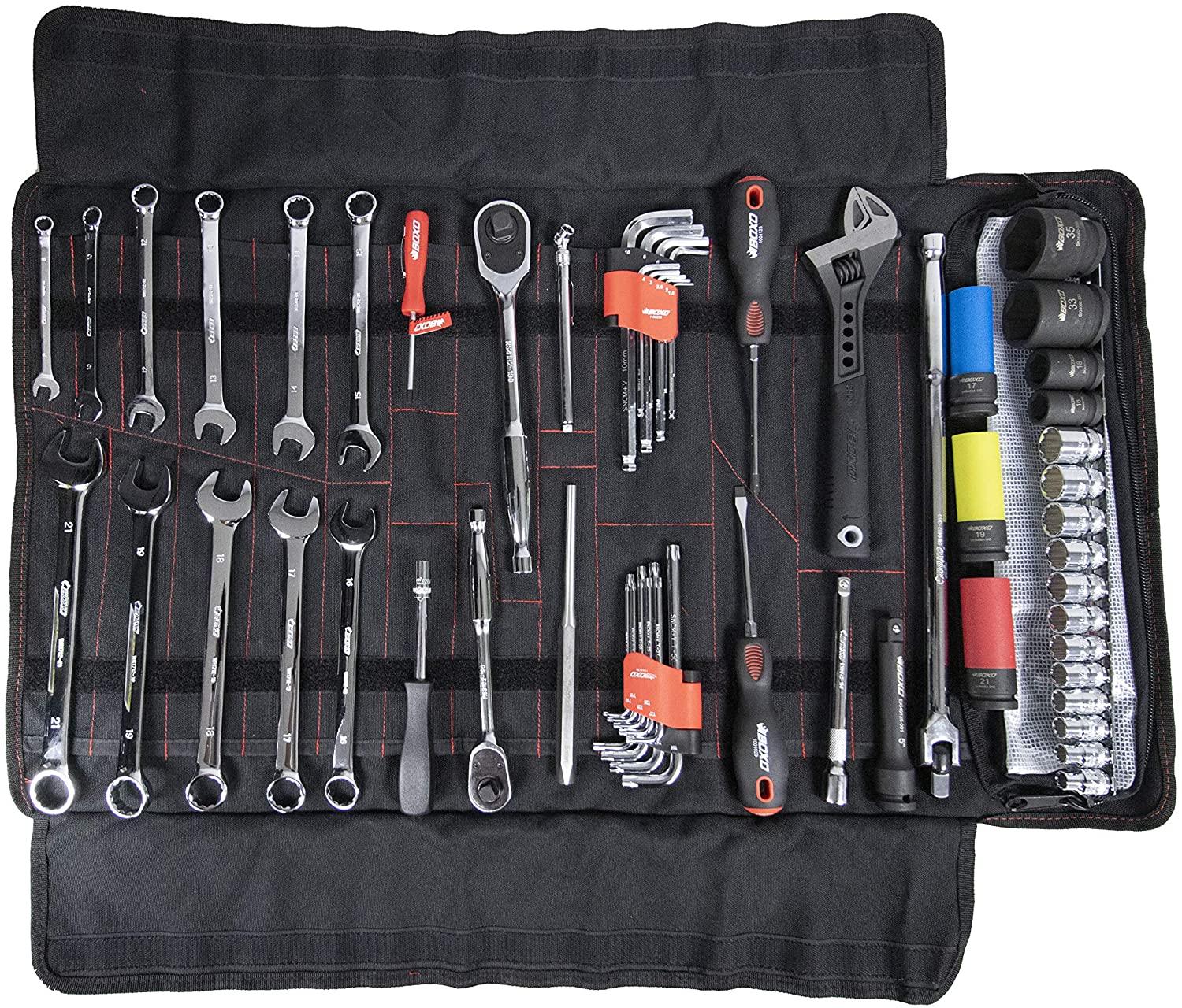 BOXO USA Heavy Duty Off-Road of Hammers KOH Tool Bag & 80 Piece Tool Set PA917