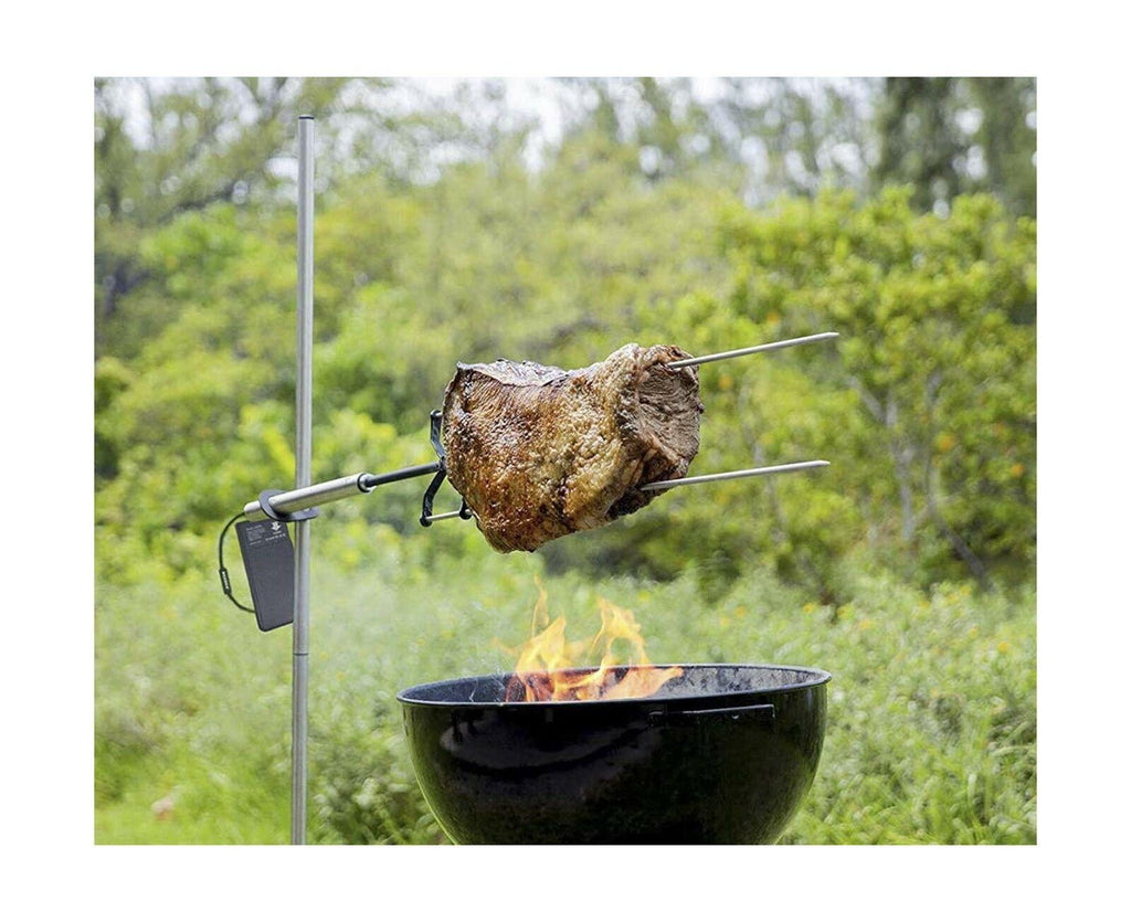 Portable Rotisserie Grill Heavy Duty Metal  Steel Outdoors New