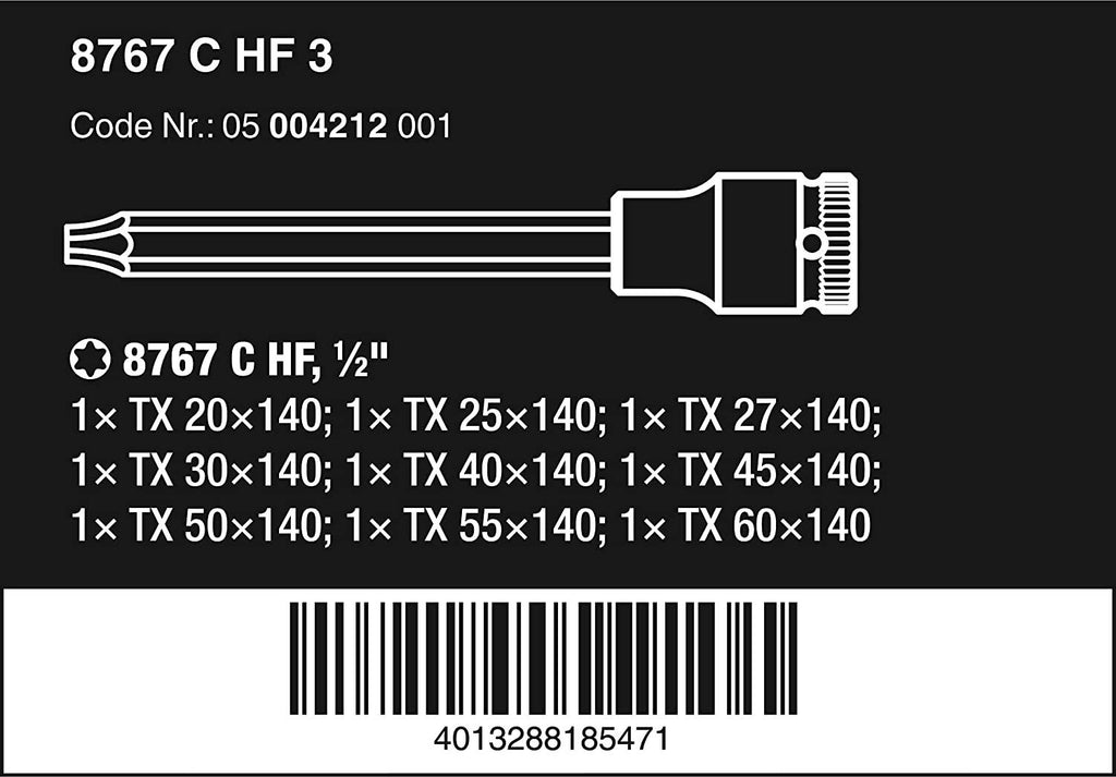 W05004212001 Zyklop Bit Socket 8767 C Torx with Holding Function3