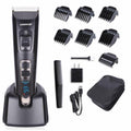 Hair Clipper Cordless Trimming Kit Speed Adjustable Beard Moustache LED Display