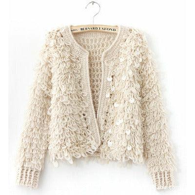mohair knitted sweater