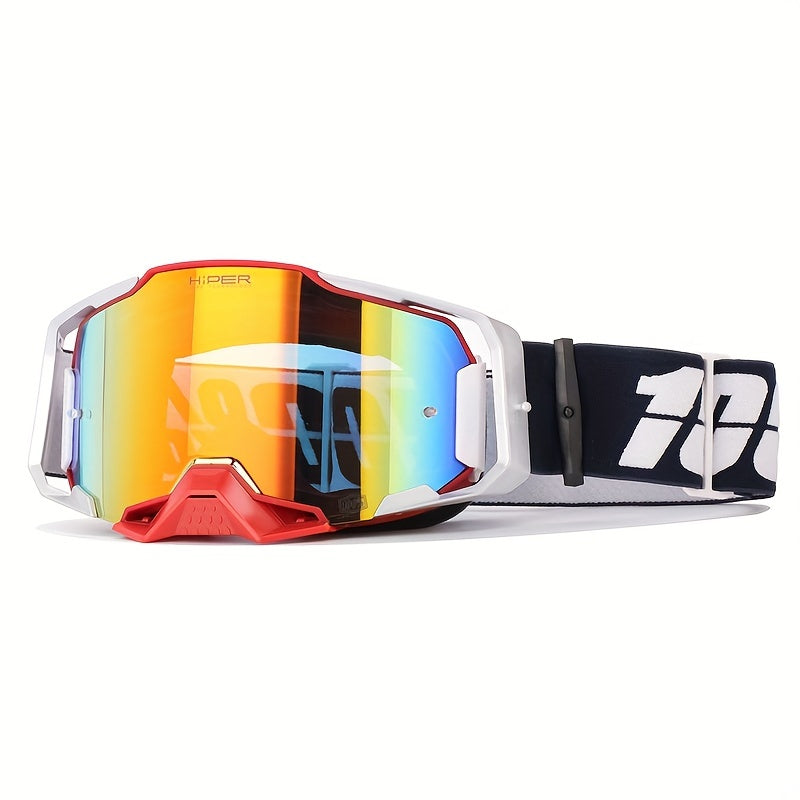 Motocross Goggles Motorcycle Sunglasses Ski Sport Dirt Bike MX MTB Downhill Cycling Glasses Anti-Fog HD Lens