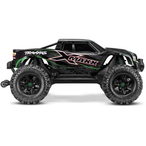 Traxxas 770864T3 X-Maxx: Green 4WD 8S-Capable Brushless Truck with TSM