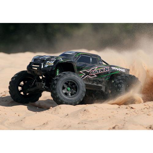 Traxxas 770864T3 X-Maxx: Green 4WD 8S-Capable Brushless Truck with TSM