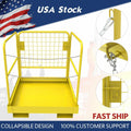 Forklift Safety CaWork Platform Basket 36"x36" Heavy Duty Steel Collapsible
