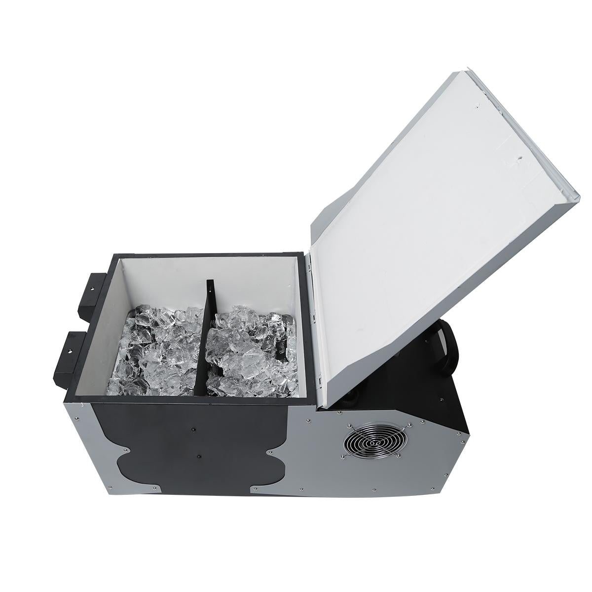 TCFUNDY 1500W Low Lying Fog Machine Dry Ice Effect Fogger with Remote Control Halloween Decoration StaAtmosphere Effect