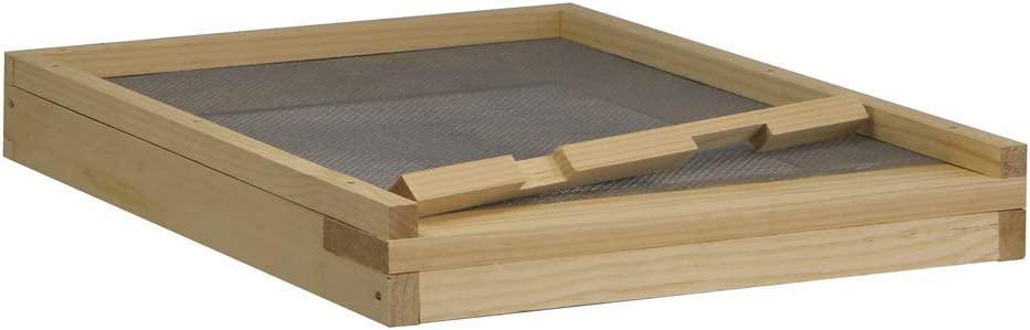 Amish Made in USA Complete Langstroth Bee Hive Includes Frames and Foundations (2 Deep, 1 Medium)