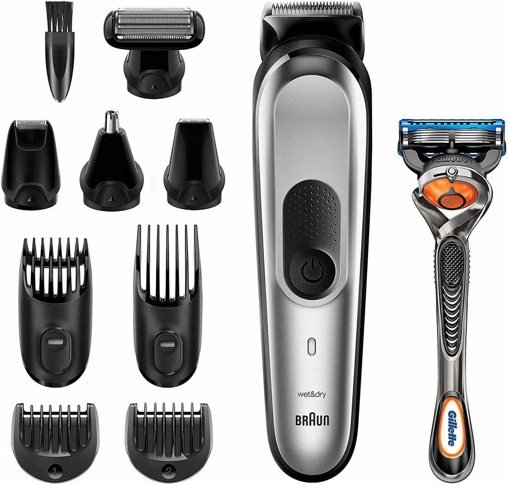 Braun Trimmer MGK7220 10 On 1 Set Of Waxing Body And Trimmer Mens