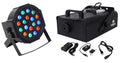 American DJ VF1600 1500w Mobile DMX Fog Machine+Wired/Wireless Remotes+Rockpar