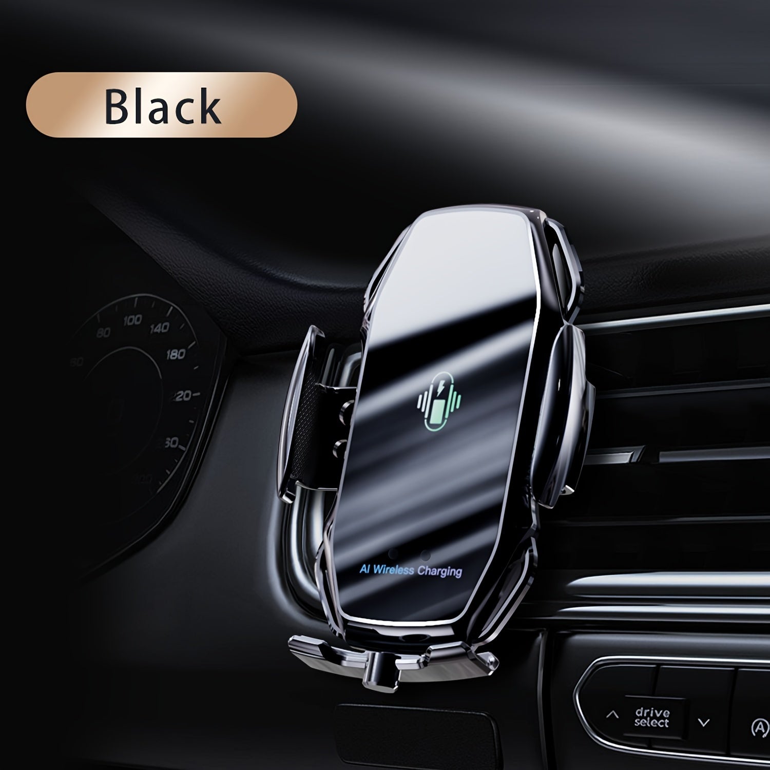 15W Car Wireless Charger, Vehicle-mounted Mobile Wireless Charger, Air Vent General Wireless Charging Phone Holder With Infrared Induction