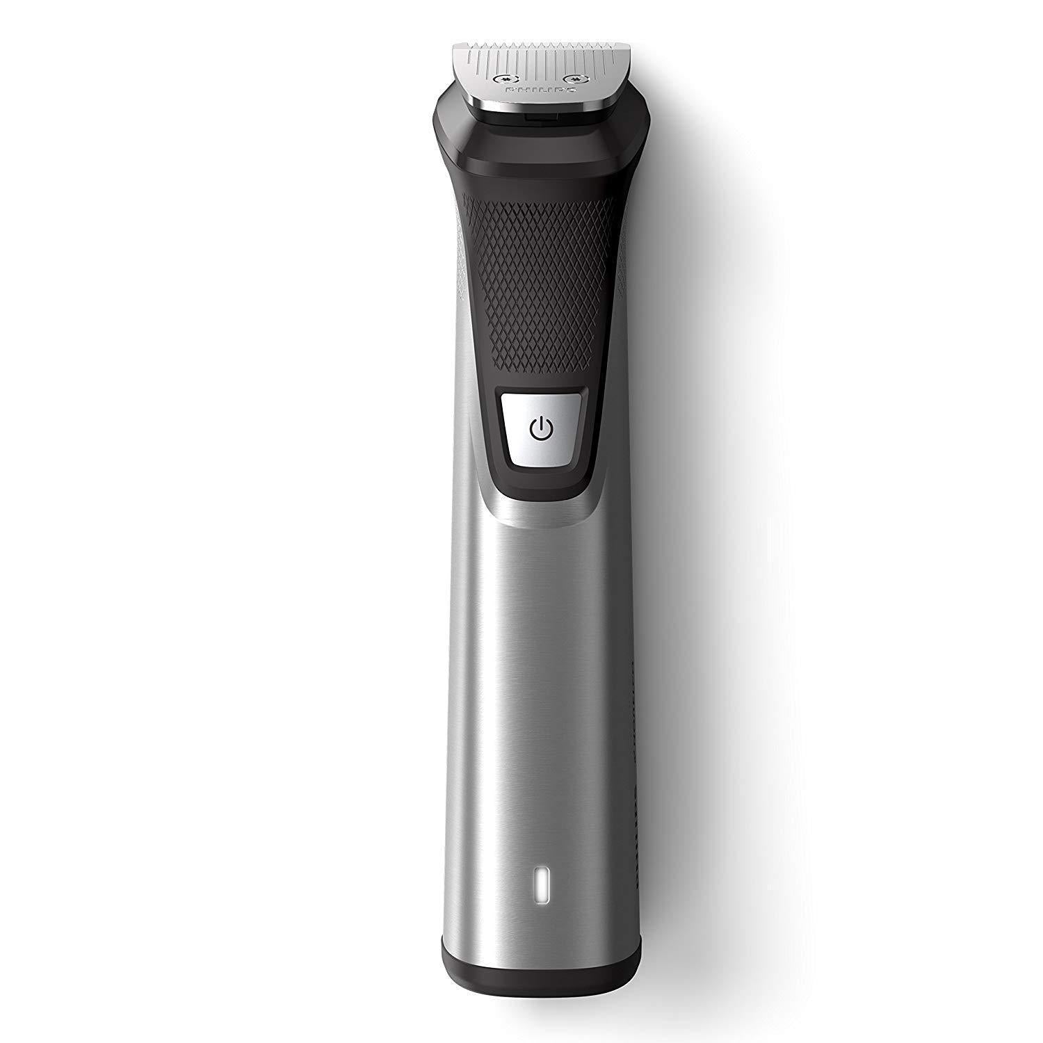 Philips Multigroom Series 7000 MG7770/15 Shaver Rechargeable Black Silver