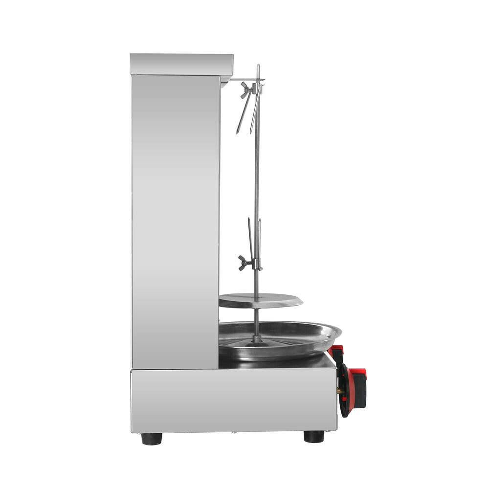Steel LPG Shawarma Grill Doner Kebab Machine 110V Automatic Rotation