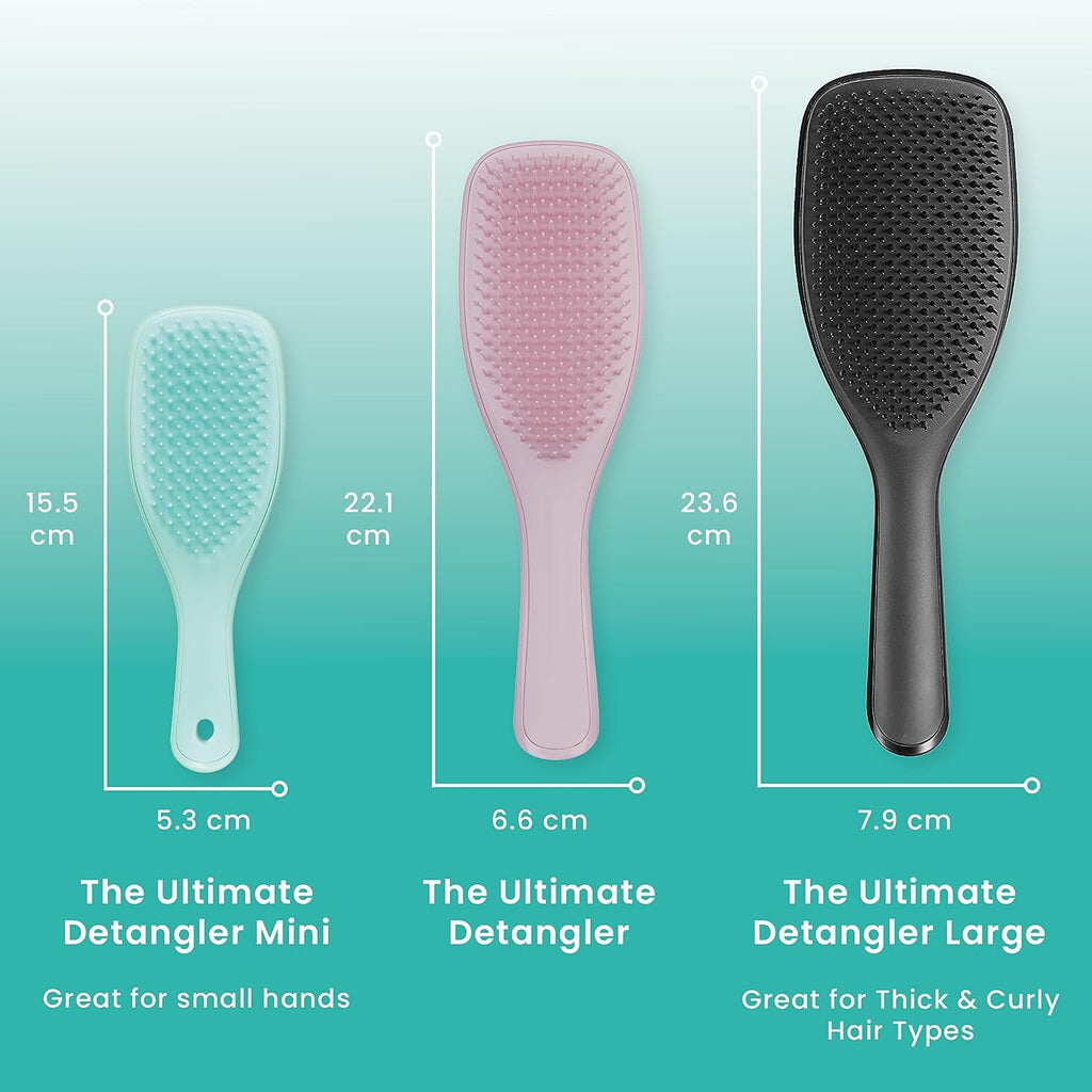Tangle Teezer | The Mini Wet Detangler Hairbrush for Wet &amp; Dry Hair | Perfect for Kids &amp; Traveling | Eliminates Knots &amp; Reduces Breakage | Sea Green