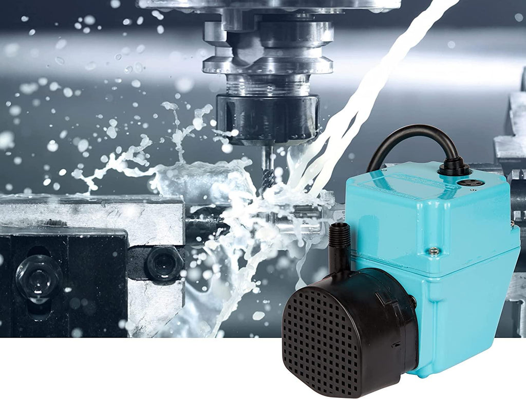 Little Giant 502103 300 GPH 115-Volt Manual Oil Filled Submersible Aluminum Direct Drive Submersible Pump, Blue, 2E-N