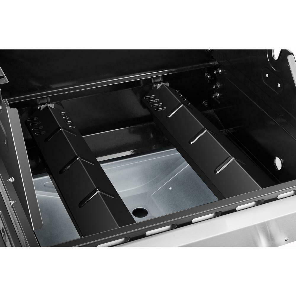 Premier Propane Gas Grill  Steel  In Thermometer 2 Burner
