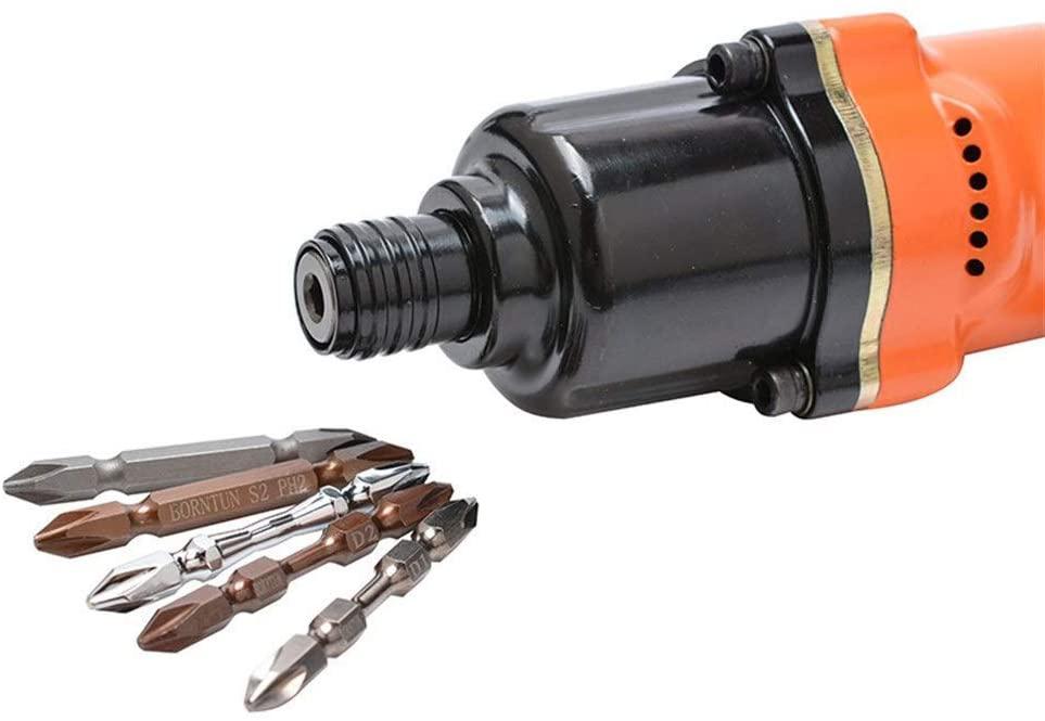 WEI-LUONG Tools High Strength Straight Wind Batch, High Torque Wind Batch Fast Pneumatic Screwdriver Industrial Grade Hand Tool Multifunction and Ergonomic Screwdriver Set