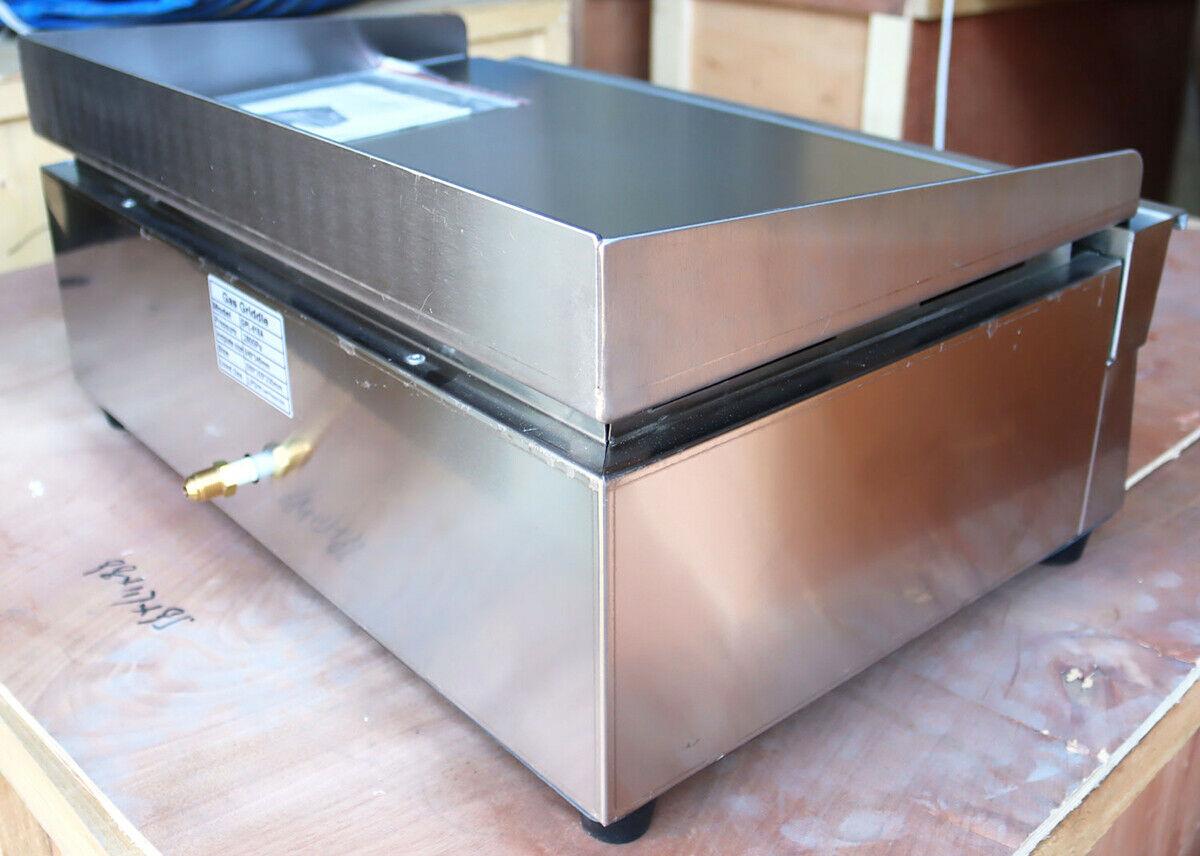 Table Top Griddle Portable Flat Top Grill Outdoor CooBBQ Gas Cooktop New