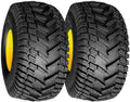 MARASTAR 20808-PK Turf Traction 20x8.00-8 Rear Tire Assembly Replacements for John Deere Riding Mowers, 2 Pack