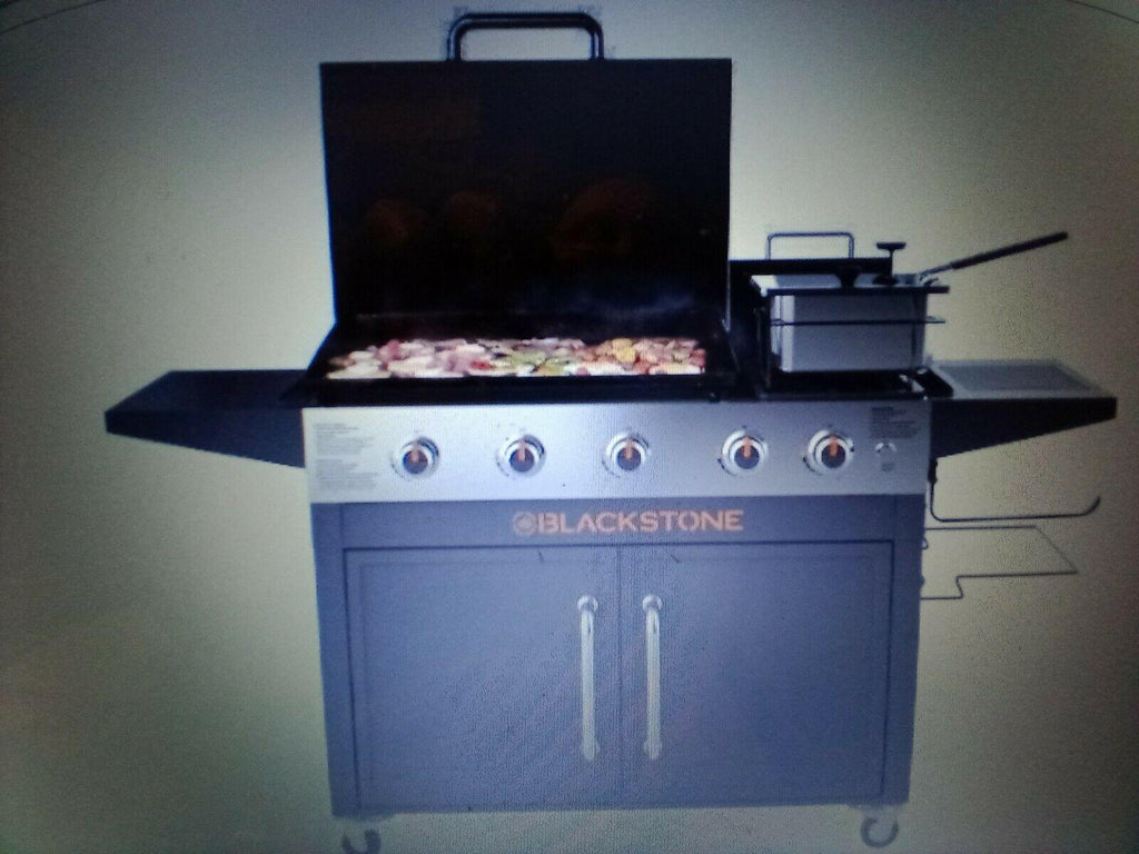 RanTop Combo - 28" Griddle with Bonus Fryer & 2 Extra Burners