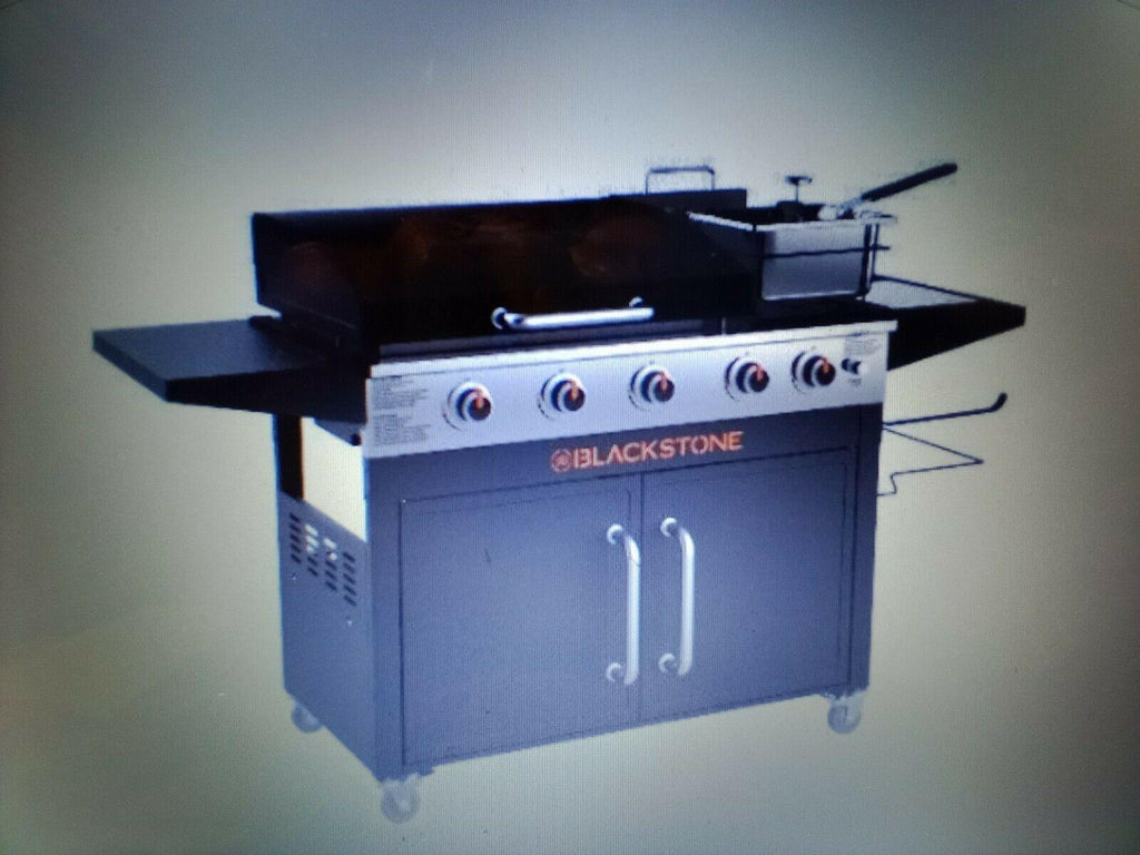 RanTop Combo - 28" Griddle with Bonus Fryer & 2 Extra Burners