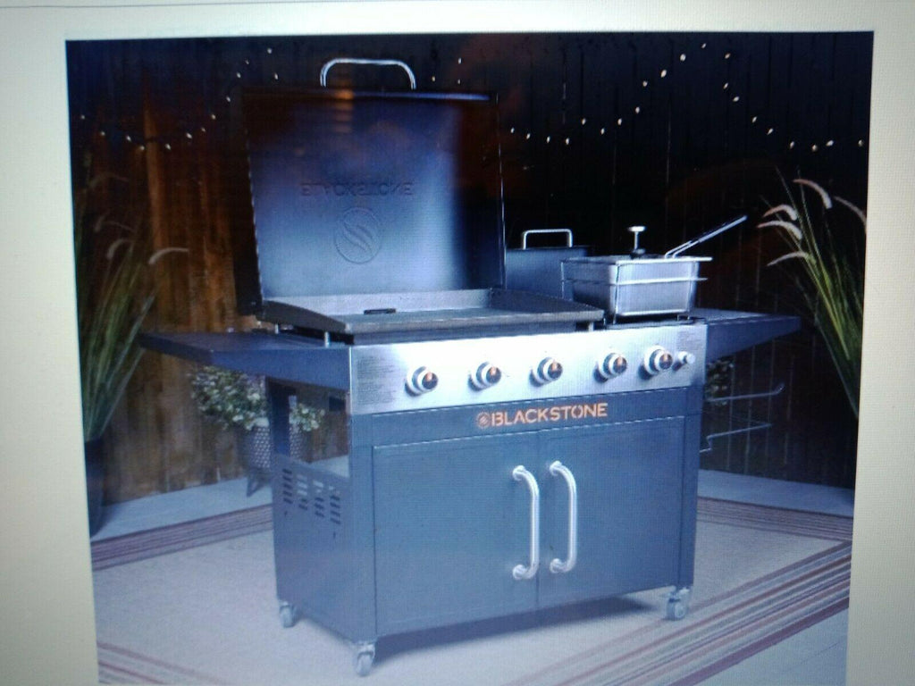 RanTop Combo - 28" Griddle with Bonus Fryer & 2 Extra Burners