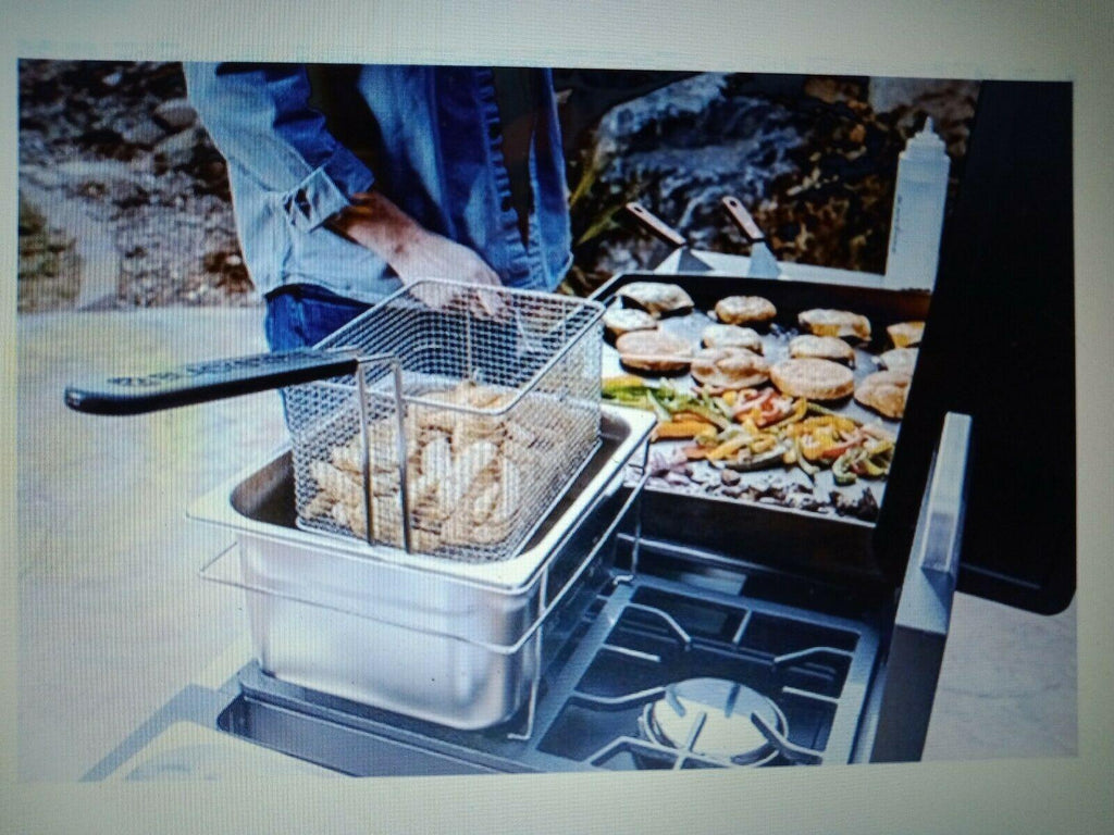 RanTop Combo - 28" Griddle with Bonus Fryer & 2 Extra Burners