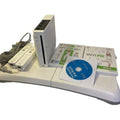 Wii Console RVL-001 Wii Fit Bundle w/ Board &amp; 3 Games Wii Sports