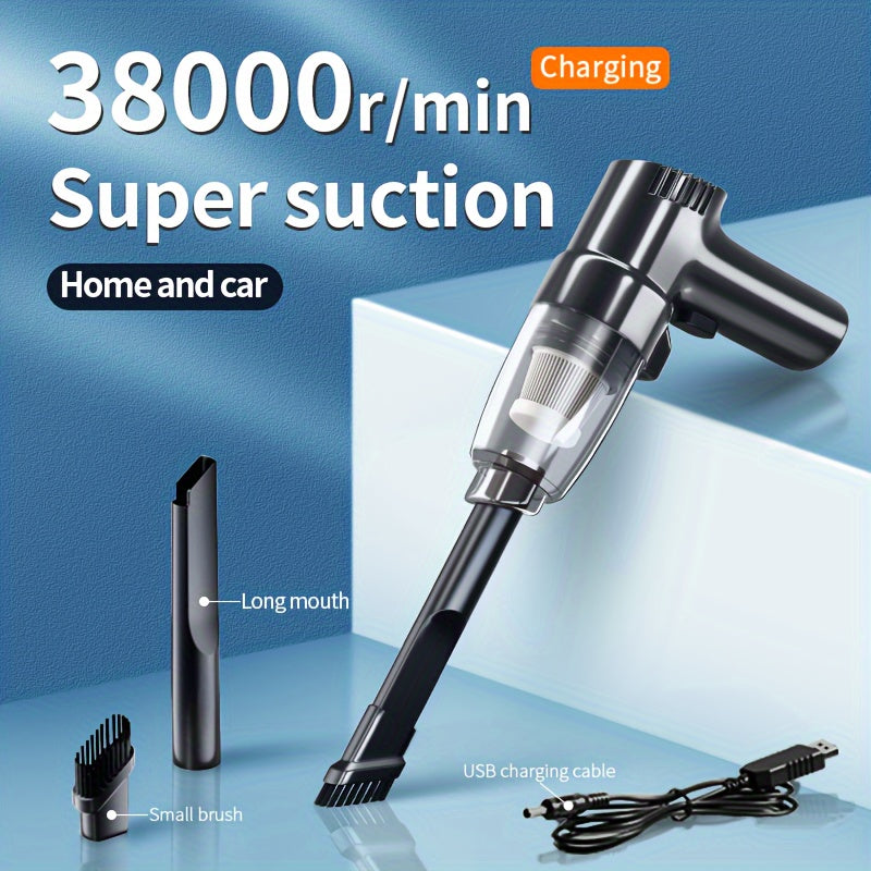 Wireless Car-mounted High-power Car Home Dual-purpose Indoor Super-suction Portable Vacuum Cleaner