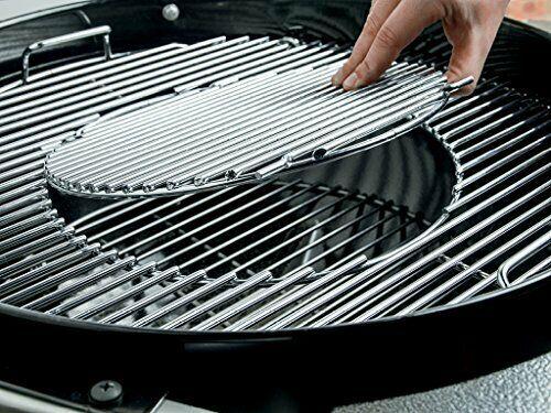 15501001 Performer Deluxe Charcoal Grill, 22-Inch, Touch-N-Go Gas Ignition