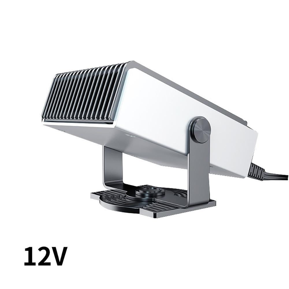 Car Heater 12/24V 500W Portable 360 Adjustmen 4 IN 1 Electric Heater Cooling Fan Air Purifier Windscreen Defogging Defrost