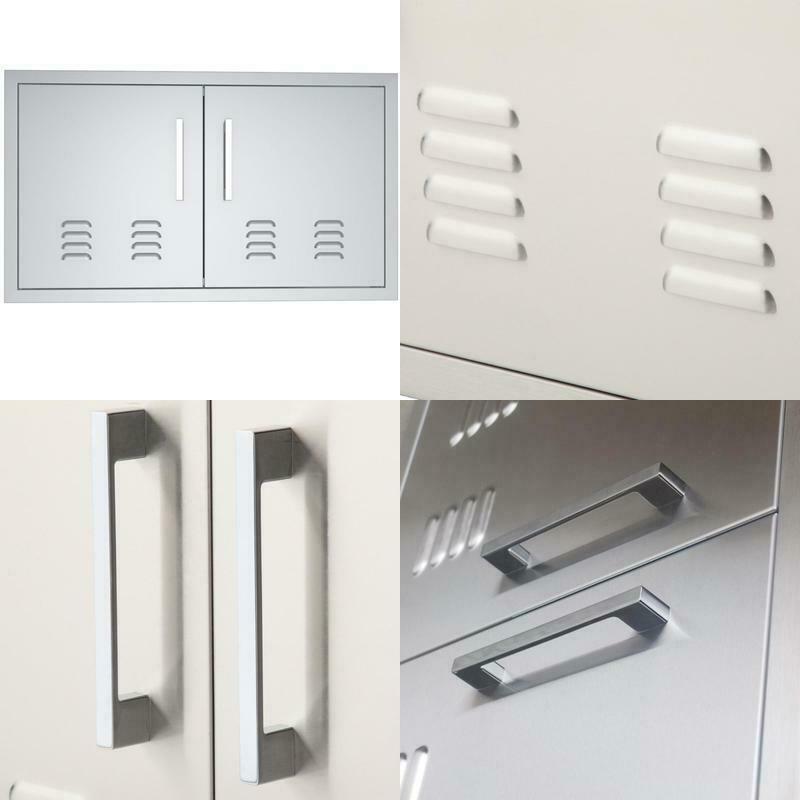 Signature Series 36 in. 304  Steel Double Access Door with Vents