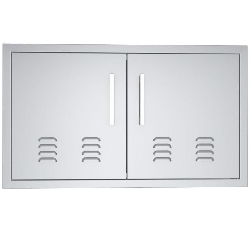 Signature Series 36 in. 304  Steel Double Access Door with Vents