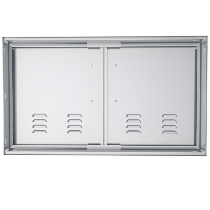 Signature Series 36 in. 304  Steel Double Access Door with Vents