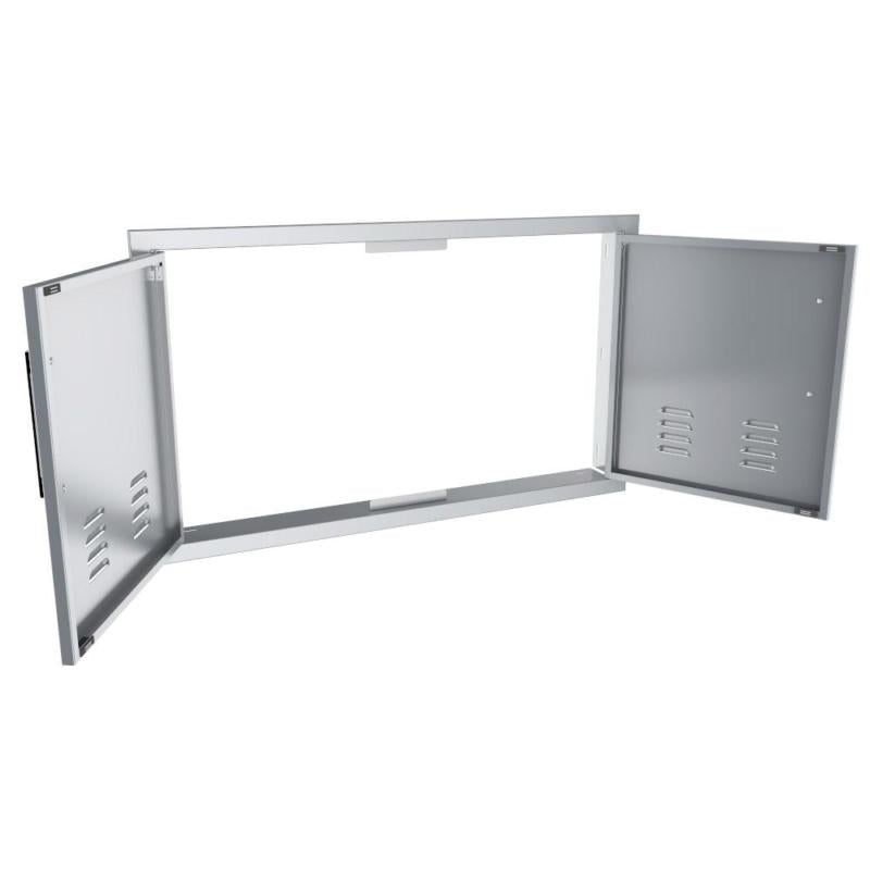 Signature Series 36 in. 304  Steel Double Access Door with Vents