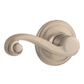 Lido Satin Nickel Left-Handed Dummy Door Lever with Microban Antimicrobial Technology