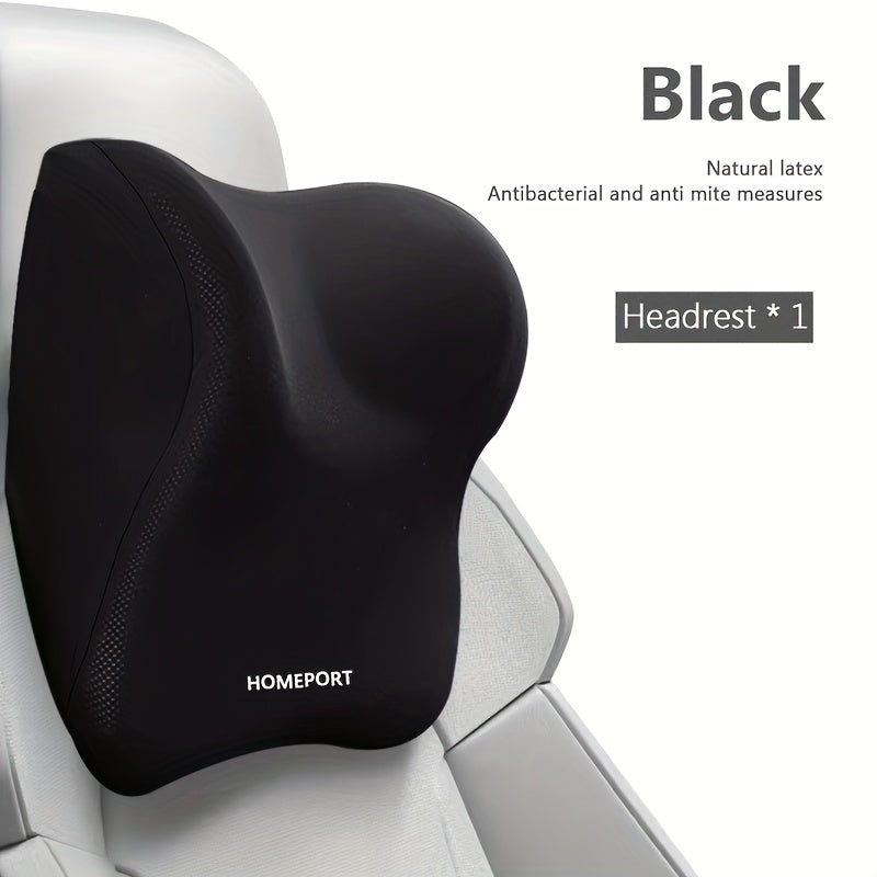 Car Headrest Lumbar Pillow High Rebound  Memory Foam Car Neck Pillow Waist Support High End Car Seat Pillow