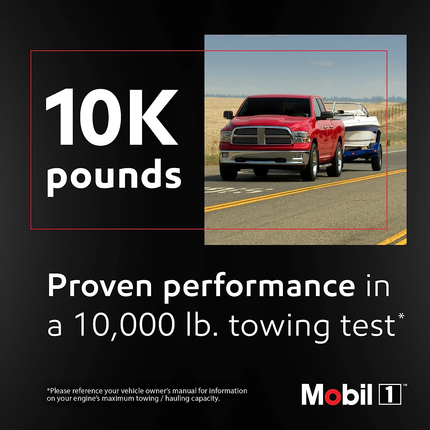 Mobil 1 Truck &amp; SUV Full Synthetic Motor Oil 5W-30, 5 Quart