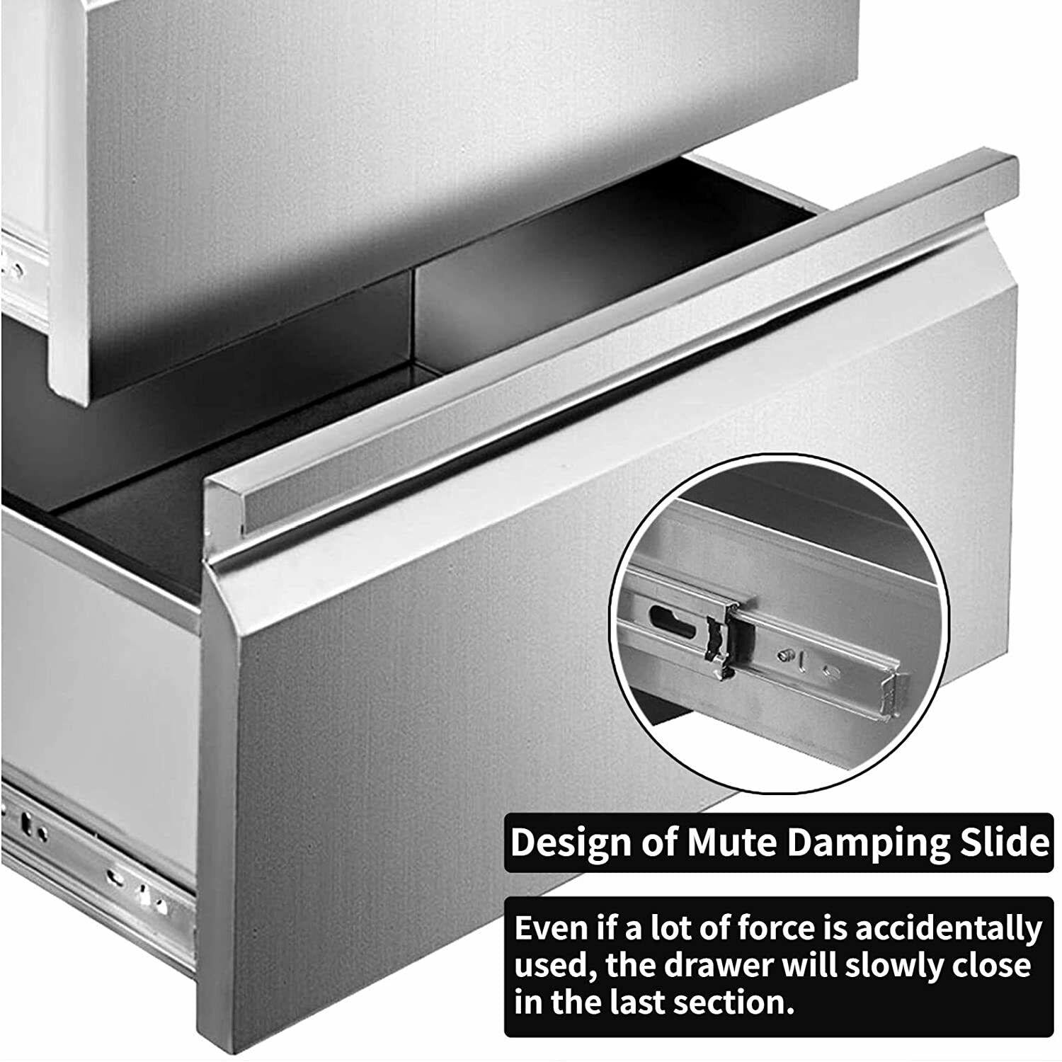 Outdoor Kitchen  Drawers Double Single Triple  Steel Multi-size