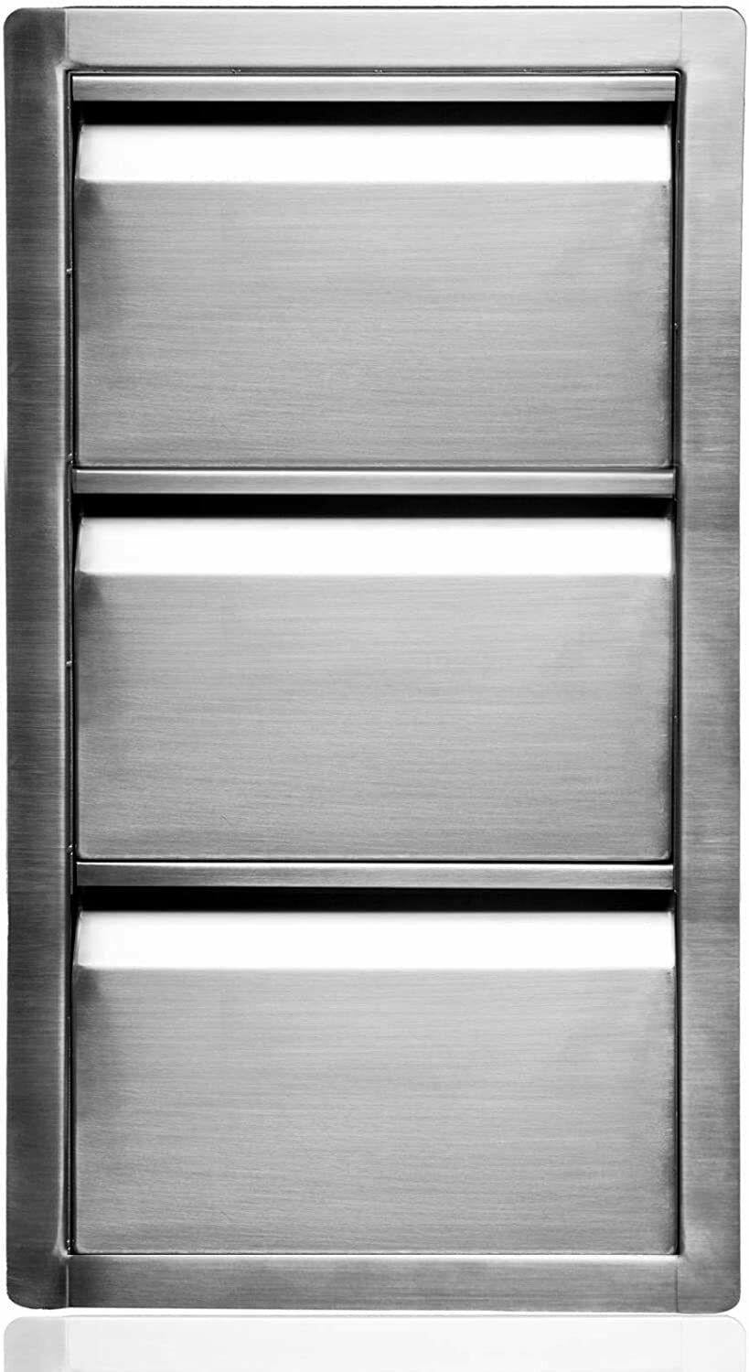 Outdoor Kitchen  Drawers Double Single Triple  Steel Multi-size