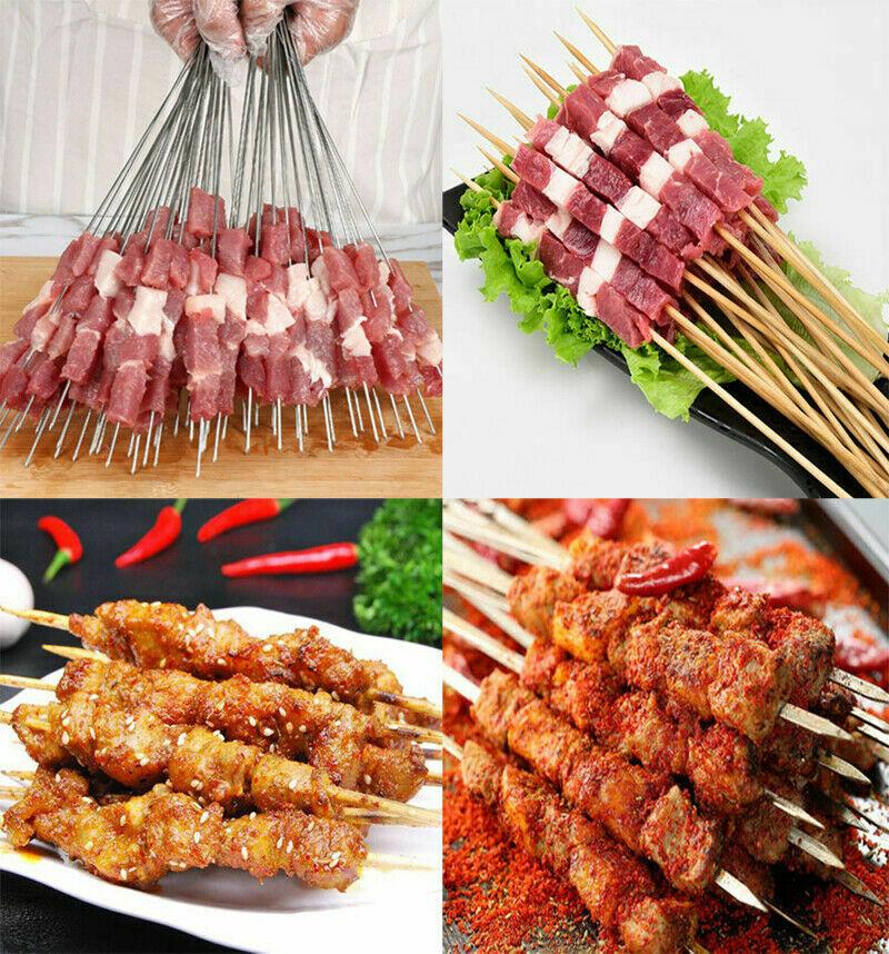 BBQ Equipment!! Manual Wear Meat Kebab Machine Manual Operate