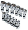 SK Hand Tools 1337 Socket Set Flex 1/4in. Dr 12pc 6 Pt. Metric