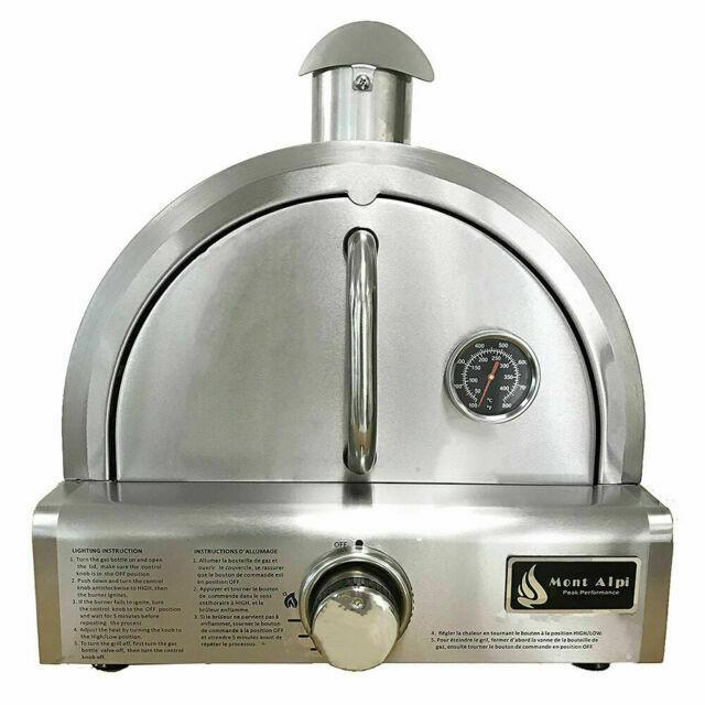 Mont Alpi MAPZ-SS Pizza Oven, Size L - Silver