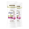 Dove Ultimate Antiperspirant Deodorant Stick Peony and Rose Water 2.6 oz 2 Count, RED